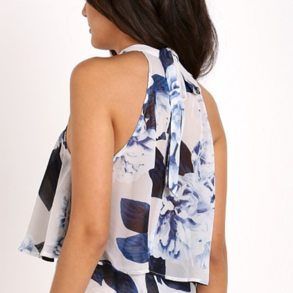 Show Me Your Mumu Tie Blouse - Picture 4 of 8